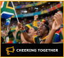 CHEERING TOGETHER