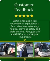 Coachman Coaches - Customer Feedback 1