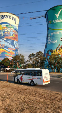 Coachman Visiting Soweto